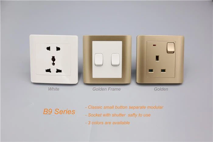 3 Round Pin Plug Socket