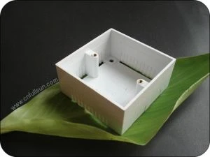 Blwch Trydanol PVC 1 Gwrthardretydd Tân Gang