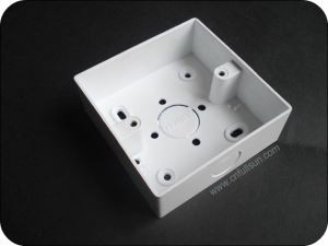 PVC Electrical Box UK Safon Sengl Gang