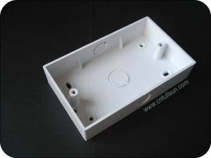 Wal Blwch Trydanol PVC Mount BS4662
